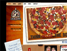 Tablet Screenshot of johnswildwoodpizza.com